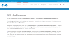 Desktop Screenshot of m-b-b-gmbh.com